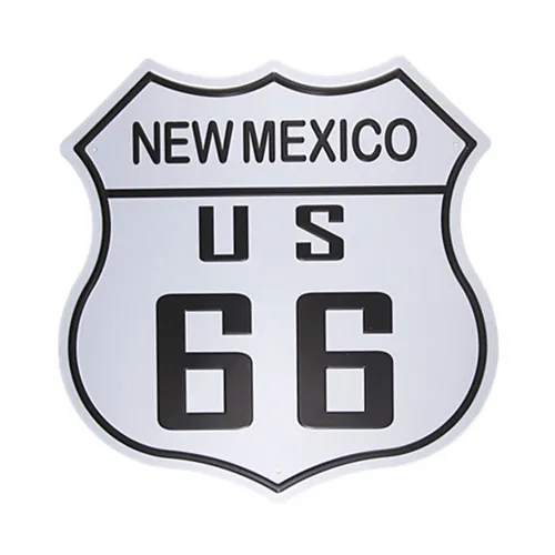 Фиолетовый Dl-лофт стиль винтажное украшение murale Route 66 АЗС Паб Бар Искусство Настенный декор - Цвет: Фиолетовый