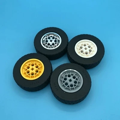 

Technical building blocks accessories 62.4x20 car tires compatible with LEGOing 86652c01 wheels 32019+86652