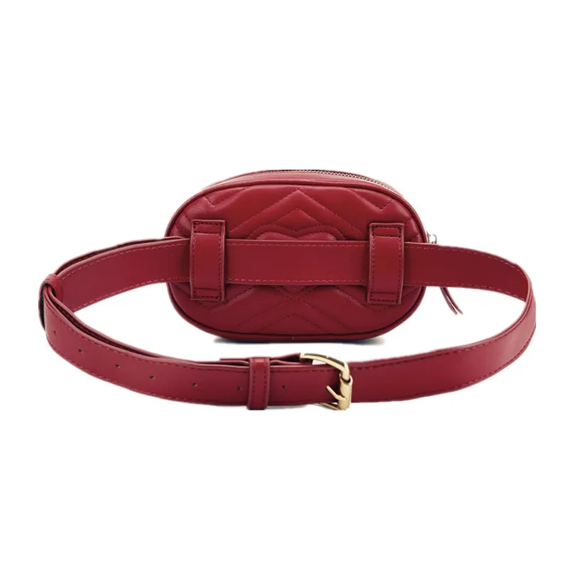 Поясная сумка Fanny женские круглые заклепки поясные сумки cicadas Львы ремень сумки люксовый бренд Мода черный красный бежевый цвет