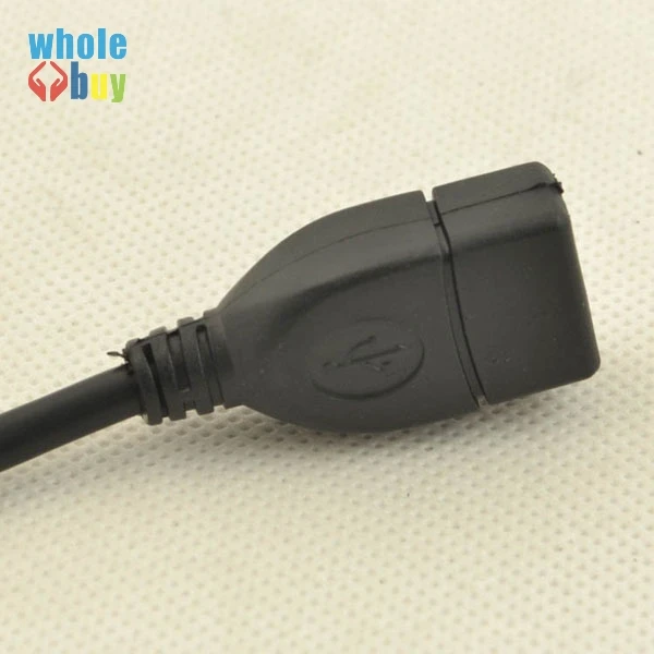 Высокое качество штекер micro 5pin к женскому USB OTG HOST кабель для передачи данных для GS2 GS MOTO HKPAM CPAM 300 шт./партия