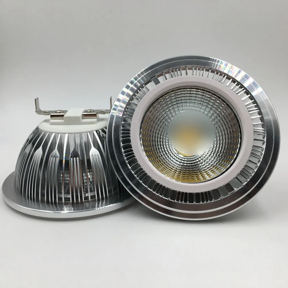 9W, 12W, G53, 110-240V, 15W, Lâmpada LED, ar 111, GU10, Frete Grátis