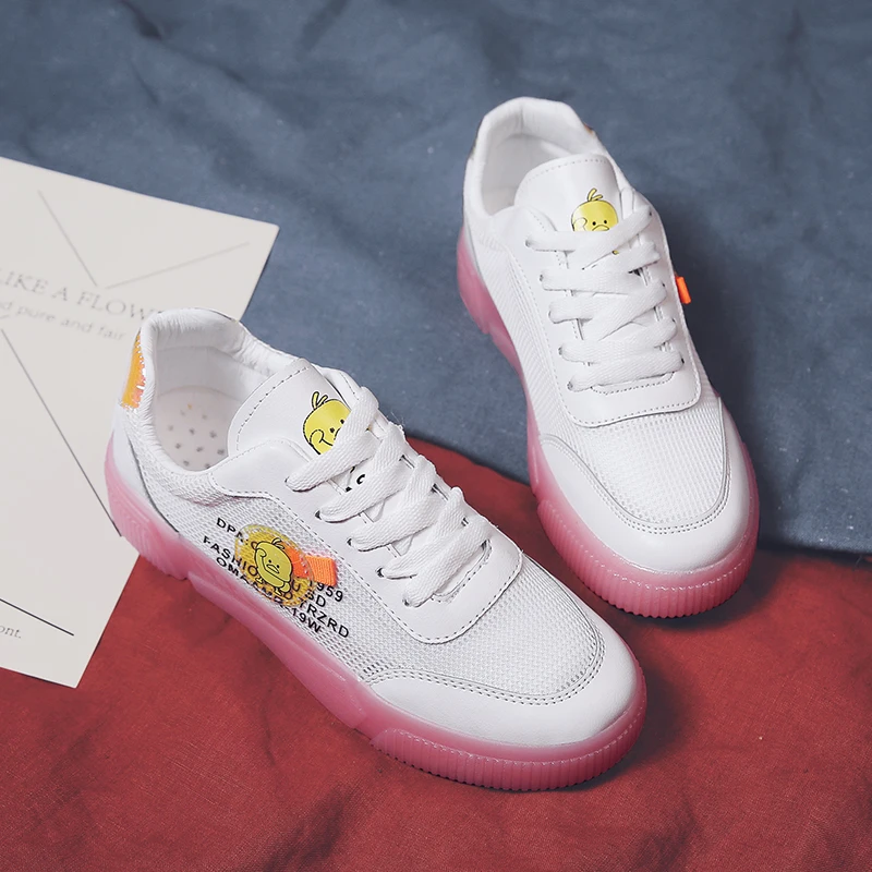 

Women Sneakers INS Ulzza Harajuku Chunky Sneakers Platform Shoes Women Feminino Breathable yongge669