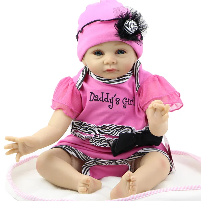 22inch realistic love doll soft reborn silicone baby dolls lifesize child size love doll