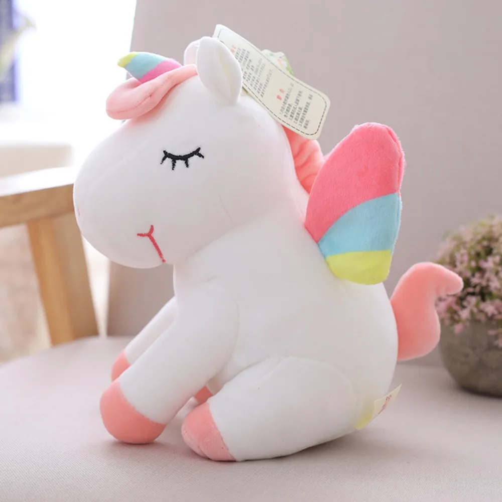 

70cm Plush Toys Soft Doll Unicorns Stuffed Animal Unicorn Cuddle Appease Sleeping Pillow Christmas Gift for Children