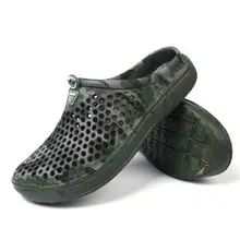 Мужские пляжные сандалии открытый Лето море Aqua обувь болотная Gardon полые воды быстросохнущие прогулочные