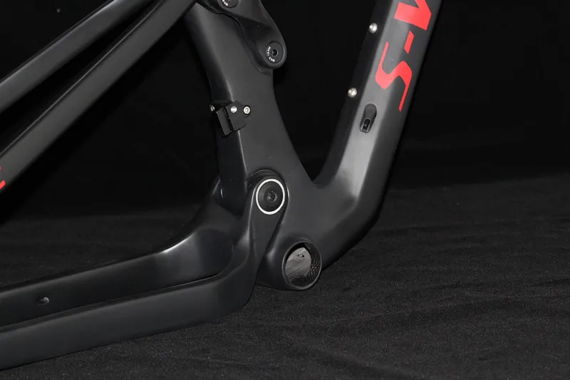 

SWST 29er /27.5er carbon suspension bike frame dual mtb frames thru axle 142*12mm rear axle mountain frame