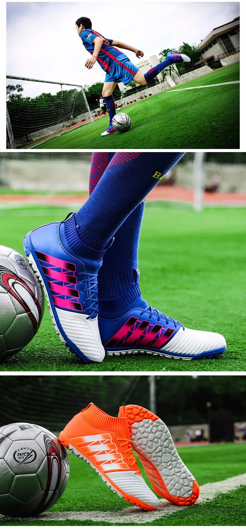 Dr. eagle мужские футбольные носки, ботинки, шипы, летающие ткацкие футбольные ботинки с голеностопным мячом, тренировочные футбольные бутсы