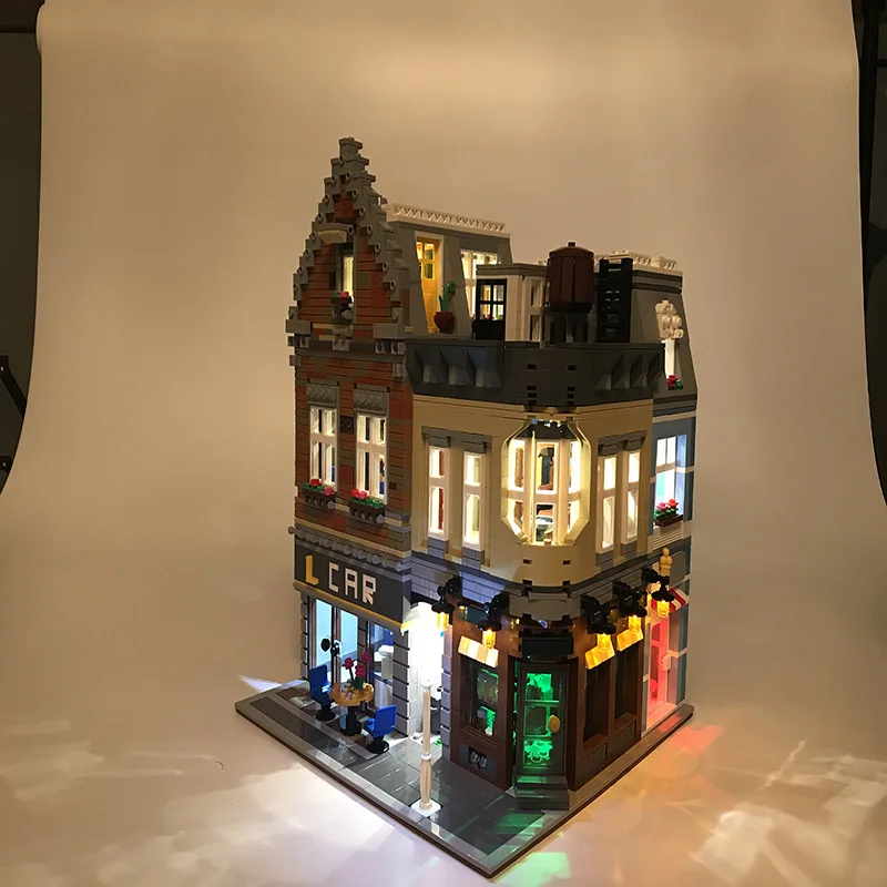 Набор со светодиодной подсветкой для конструктора Lego уличный строительный город