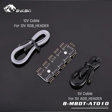Bykski B-MBDT-1TO10, материнская плата Aura концентраторы, 3Pin/4Pin Motherborad интерфейс Aura от 1 до 10 концентратор