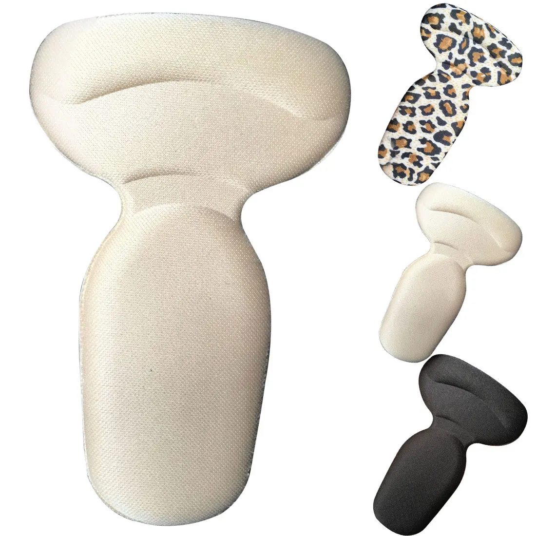 

Hot-selling 1 Pair T-Shape Insoles High Heel Shoes Pads Soft Sponge Cushoin Foot Protector Shoe Lift