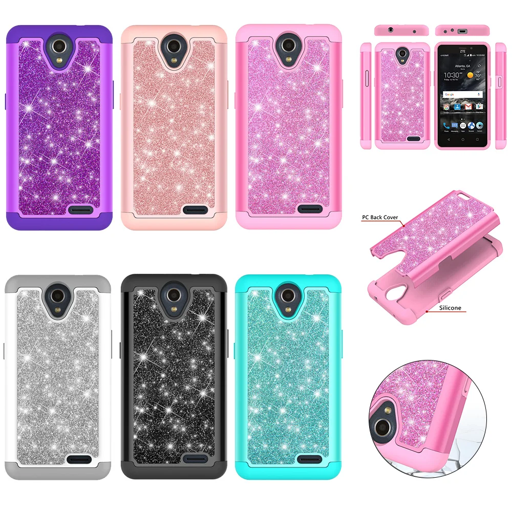 DAXING блестящий чехол для телефона ZTE N9136 Prestige 2 Maven 3 в 1 pc силиконовый Prelude Plus овертур