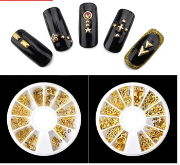 

DIY Nail metal rivet,Small grain alloy patch ornaments,Nail drill piece