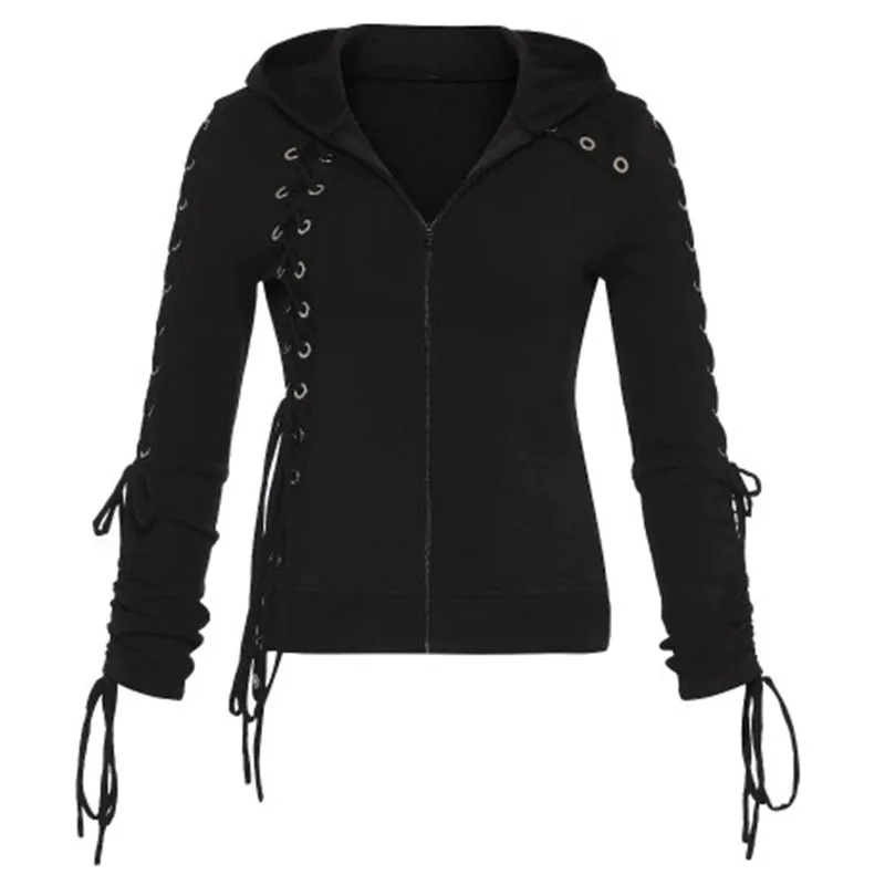 

2019 Fashion Women Hoodies Hooded Solid Casual Slim Zipper Spring New Brand Women Hoodies GDlr290