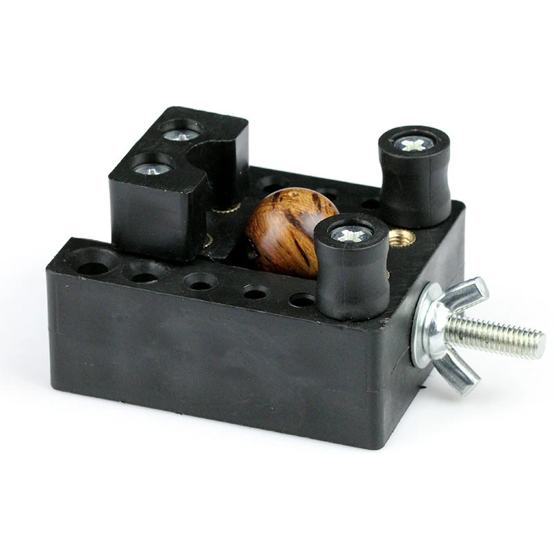 

Carpentry carving tools Walnut jade mini clip bed Polished olive fixed clip vise