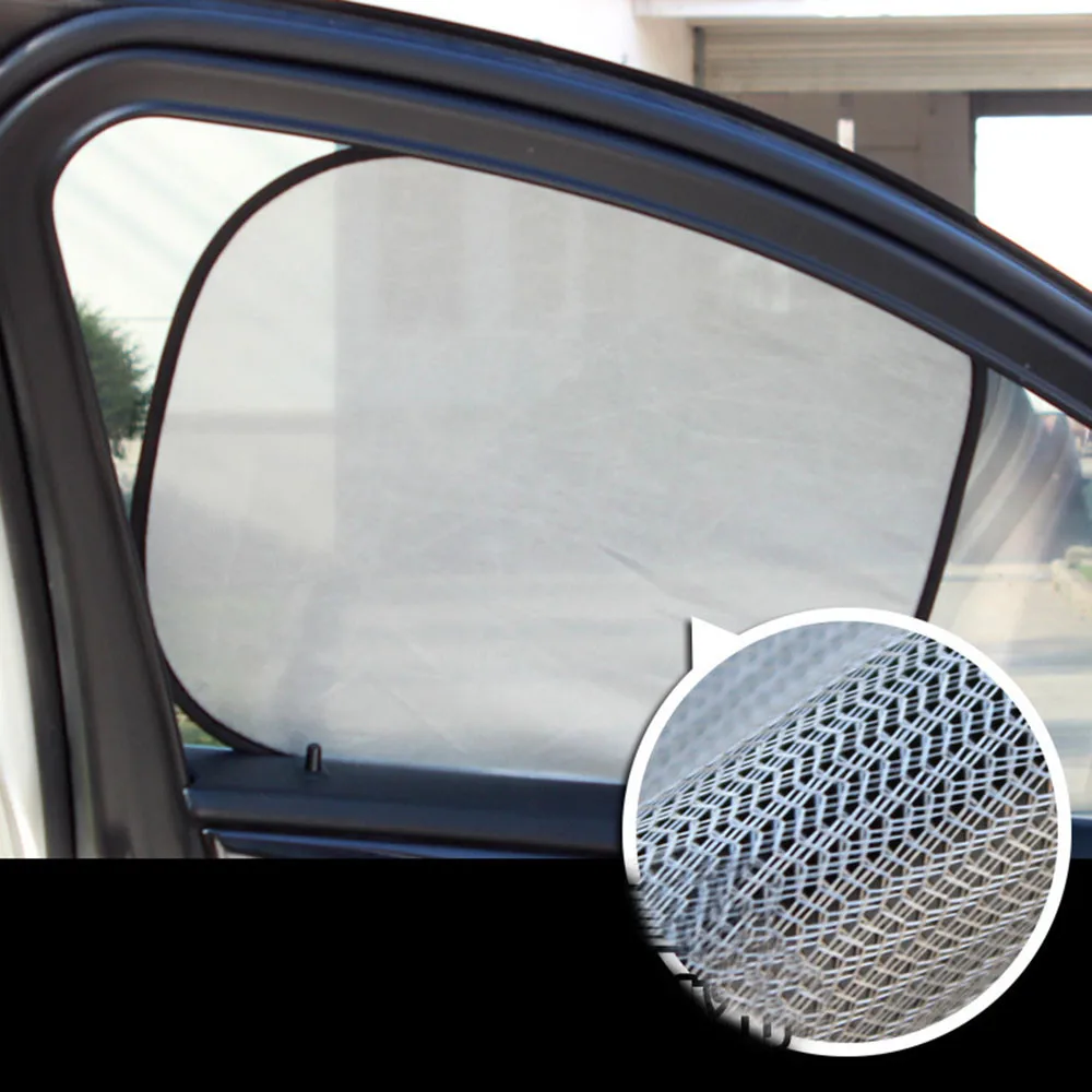 

Car Sunshade Gray 5Pcs/Set 36*44CM 50*100CM Car Window Suction Cup Sun Shade Curtain Mesh Sunshade Covers Visor Dropship 19Y14