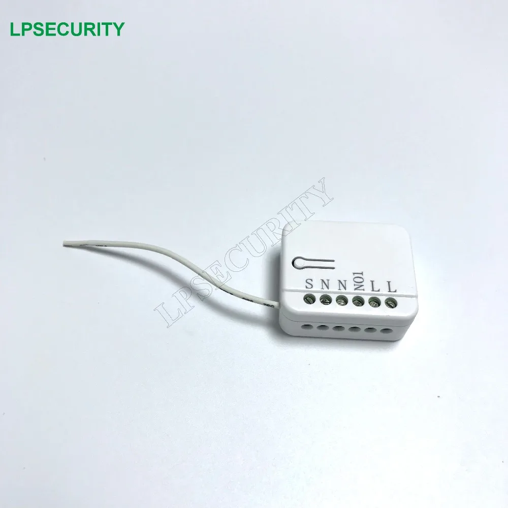 Z Wave plus одиночный релейный модуль TKB Home TZ79 13A (3000 Вт) контроллер с высокой нагрузкой