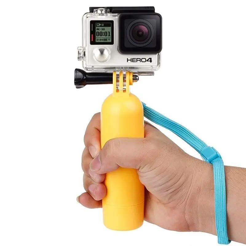 PULUZ плавающая ручка поплавок рукоятка с ремешком для GoPro HERO 7/6/5/4/2/1 Xiaoyi Gamin SJCAM