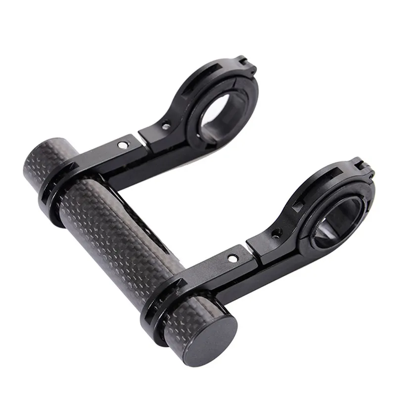 Bike Flashlight Holder Handle Bar Bicycle Accessories Extender Carbon Tube Bicycle Bracket Riding Extension Car Frame (2)