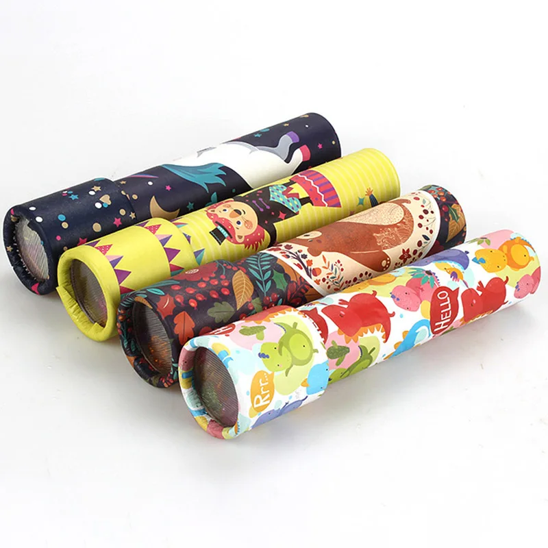 Children Classic Toy Kaleidoscope Rotatable Top Toddler Sensory Toys Kids Gift YH-17