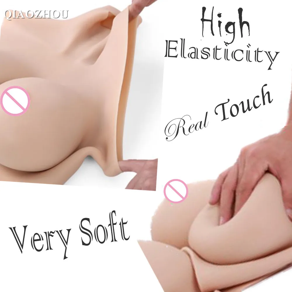 realistic soft fake breasts form (2)