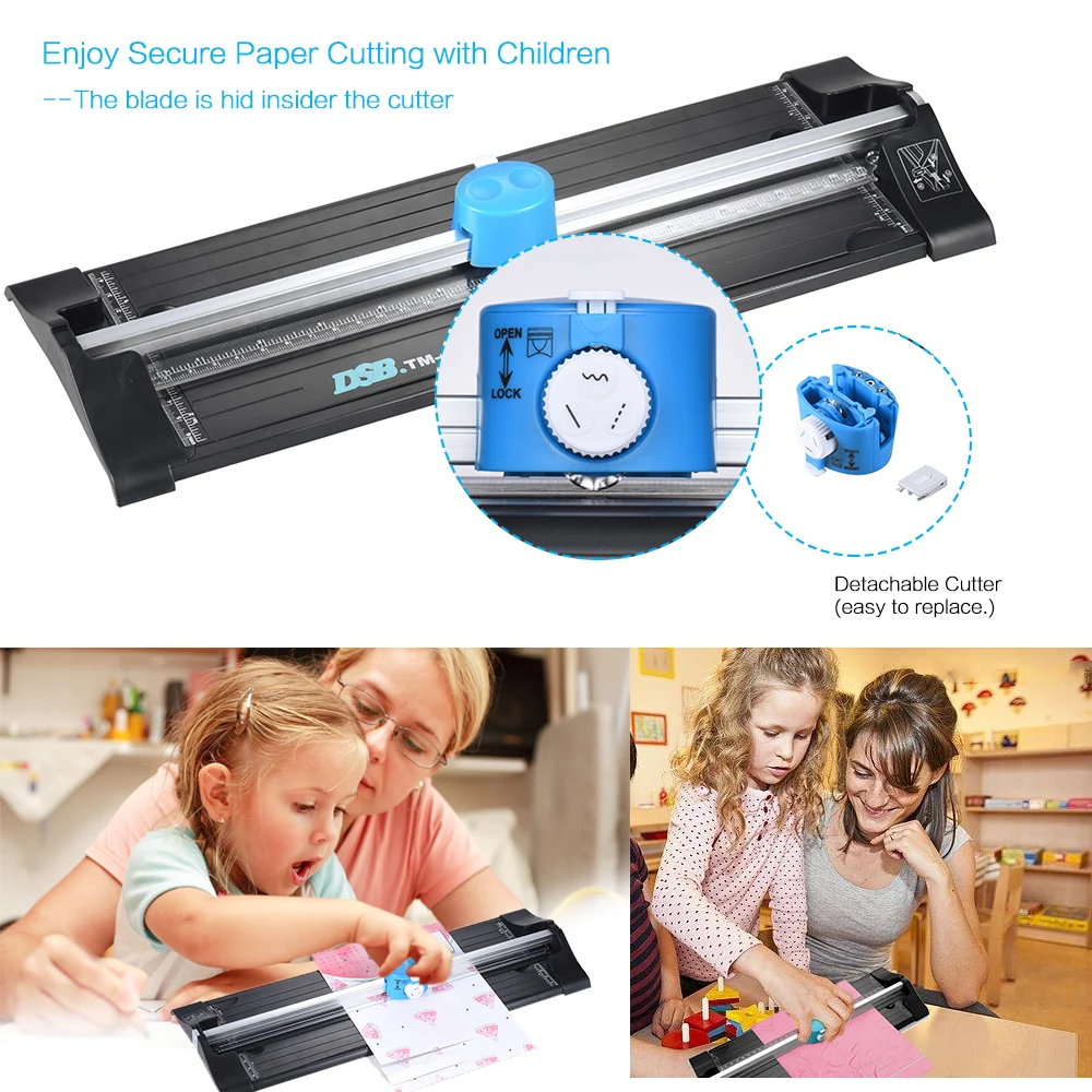 Купить безопасной А4 бумагорезальные машины резак 3 в 1 бумага резак ...