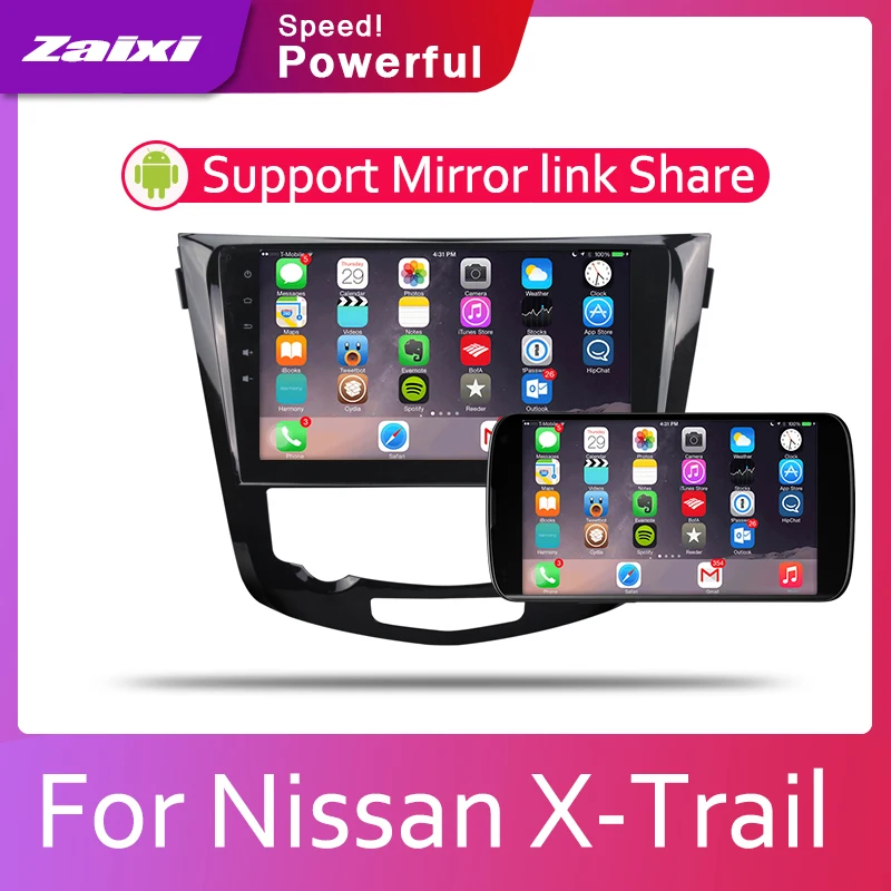 ZaiXi автомобильная система Android 1080P IPS ЖК экран для Nissan X Trail T32 2013 ~ 2019 автомобильный