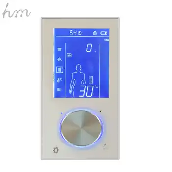 hm Digital Valve Shower Controller 3 Ways LED Touch Screen Control Thermostat Display LCD Smart Power Outlet is Compatible - Category 🛒 Home Improvement