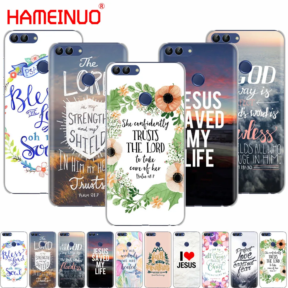 HAMEINUO текст Библии Филиппинский Иисус Чехол для мобильного телефона huawei Honor7C Y5 Y625