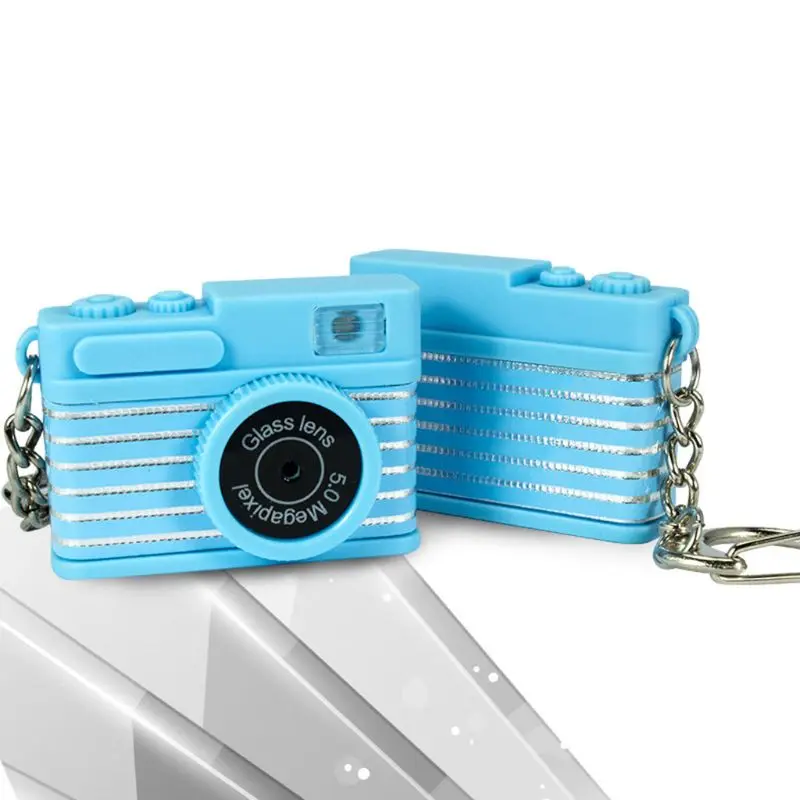 Новая игрушечная мини-камера брелок для ключей с подвеска-колокольчик сумка Аксессуары Детская игрушка в подарок N21_F