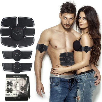 

Smart EMS Electric Pulse Treatment Massager Abdominal Muscle Stimulator Home Fitness Abdominal Muscle Sports Trainer Equipment