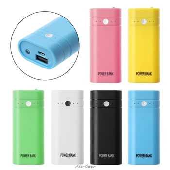 

USB Power Bank 2x 18650 Battery Charger Box Shell Case DIY Kit For Phone Drop shipping