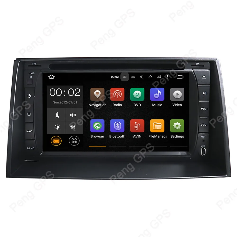 Top 4G+32G Octa Core 2 Din Stereo Android 8.0 Car Radio for Hyundai AZERA 2005-2011 GPS Navigation CD DVD Player 1080P Bluetooth 1