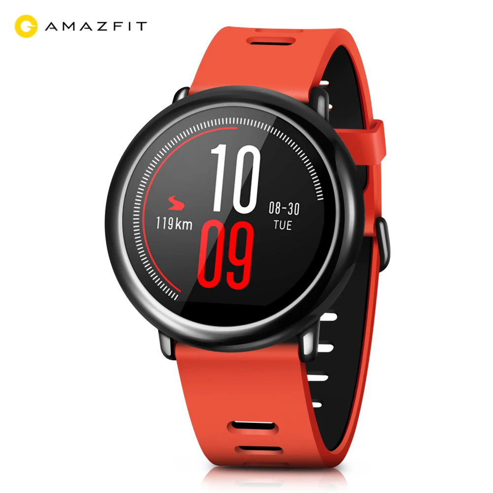 

Original Xiaomi Huami AMAZFIT Bluetooth 4.0 Heart Rate Monitor Sports Smart Watch GPS Real-time Track Wristband