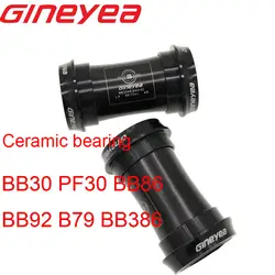 Керамика подшипник каретки велосипеда BB30 PF30 BB86 BB92 B79 BB386 для shimano SRAM gxp ССА пресс-fit 24 мм 22 19 мм 42 мм 46 деталей