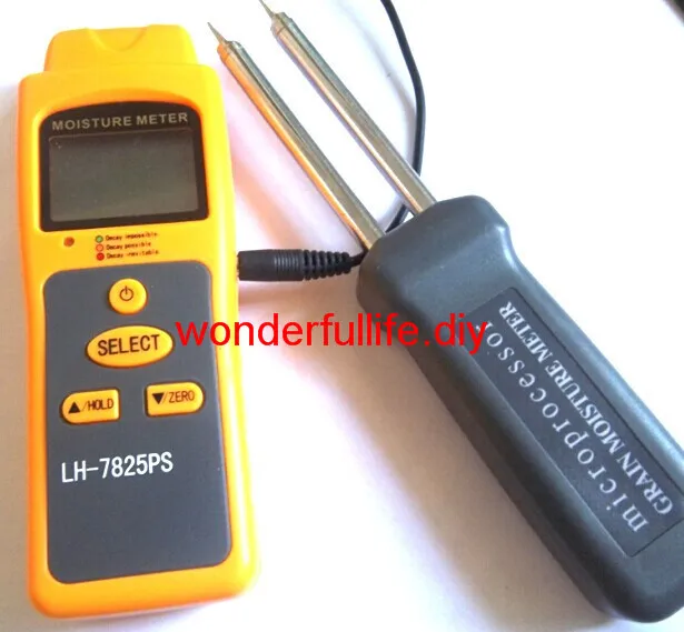 

Multifunctional inductive/needle wood moisture meter tester 0-80% 150 kinds Fast Shipping