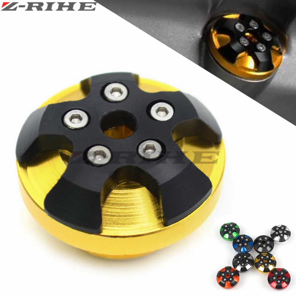 

M20*2.5 motorcycle Engine CNC magnetic engine oil cup for honda vtr 1000f vtx 1300 vtx 1800 kawasaki z800 13-14