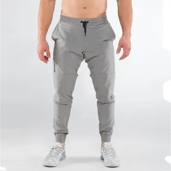 

New 2019 Brand Men Pants Fitness Sportswear Fitness Joggers Trousers Mens Streetwear Track Pants Gyms Sweatpant pantalon hombre