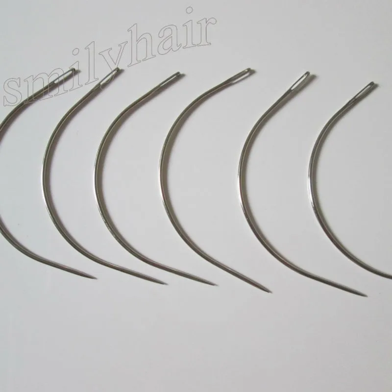 Free-shipping-big-length-9cm-long-C-type-curved-needles-for-hair-weft-hair-weaving-needles