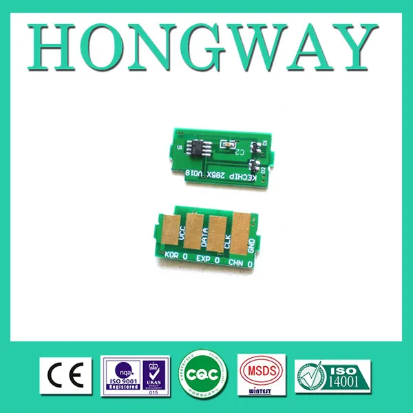 Совместимый samsung ML-D2850B Тонер чип использовать для samsung ML-2850 2851 чип сброса