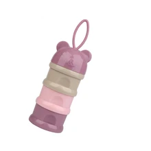 Контейнер для детского питания коробка для кормления дети формула портативный контейнер для молока 3 слоя лягушка стиль BPA бесплатно