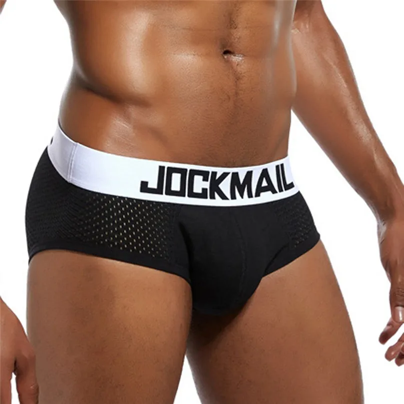 NEW Sexy Underwear Men Short Breathable Underpants Letter Pouch Soft Triangle Briefs Panties for sports fitness Swim (14)