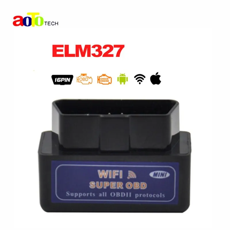 Prix pour Qualité A + ELM 327 WIFI V1.5 OBDII/OBD2 Auto Scanner Outil soutien Android et Système IOS ELM327 Wifi Soutien OBD II protocoles Prix pour Qualité A + ELM 327 WIFI V1.5 OBDII/OBD2 Auto Scanner Outil soutien Android et Système IOS ELM327 Wifi Soutien OBD II protocoles