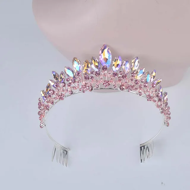 Buy New Fashion Baroque Luxury Crystal colorf Bridal