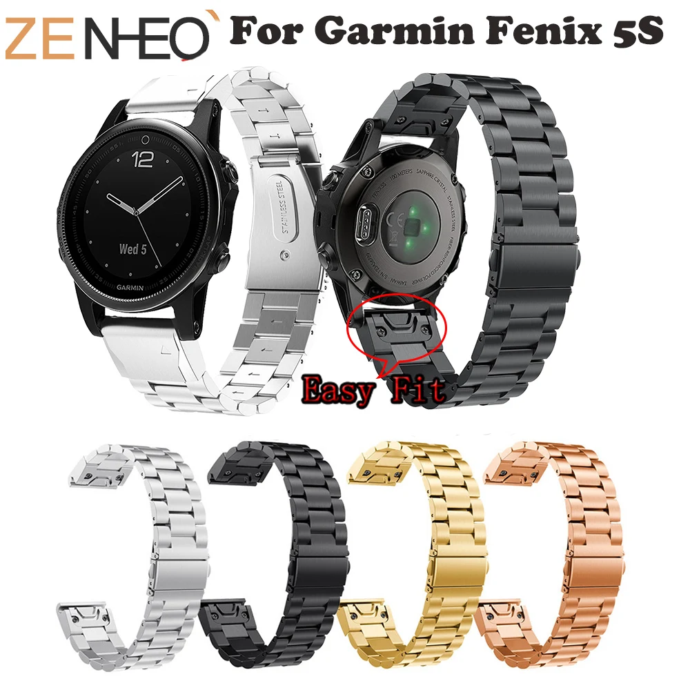 garmin fenix 5s quickfit bands