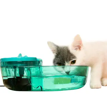 

Automatic Cat Dog Circulation Water Fountain with Filter Electric Water Dispenser Pet Supplies European Regulation