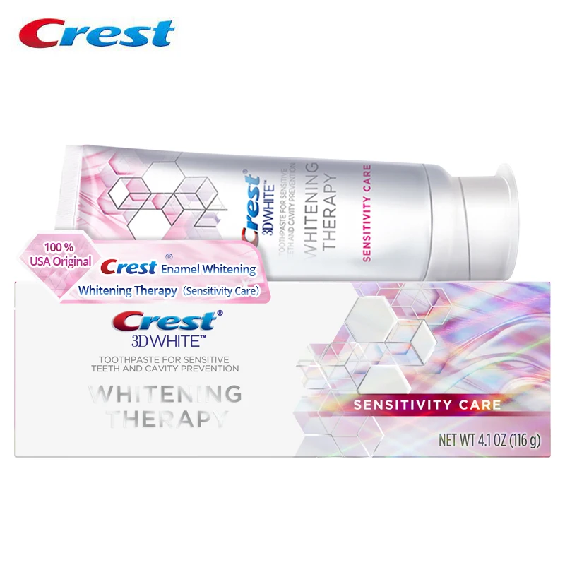 Crest 3D уход за чувствительностью зубные пасты для зубов нежное белое отбеливание
