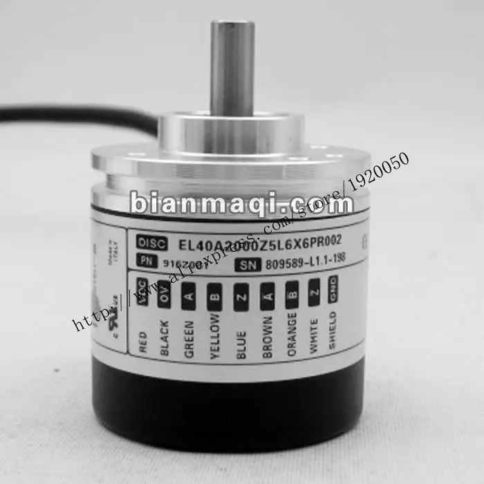 

Spot EL40A2000Z5L6X6PR002 meaning Seoul record ELtra rotary encoder Shaft 6mm2000 line