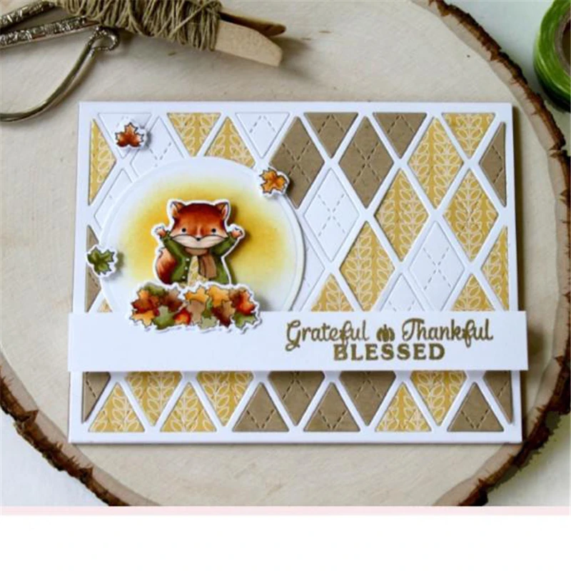 Eastshape 1PC Background Metal Cutting Die Diamond Frame