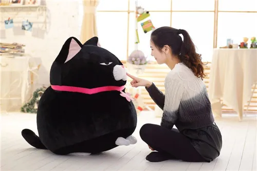 Fancytrader Big Fat Cat Plush Toy Giant Soft Stuffed Japan Anime AMUSE Cats Doll for Children 3 Colors Best Gift (25)