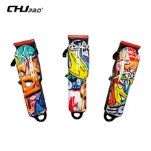 CHJ Professional Colorful Hair Clipper Rechargeable Hair Trimmer Portable Hair Cutting Machine To Haircut Beard Trimer CHJ Professional Colorful Hair Clipper Rechargeable Hair Trimmer Portable Hair Cutting Machine To Haircut Beard Trimer